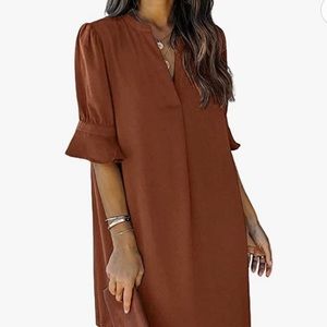 JOCAFIYE Women's Casual Shift Dress